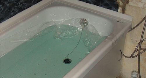 Установкой акрилового вкладыша | Терек